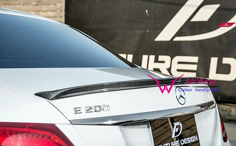 Mercedes-Benz W213 - FD2 style carbon trunk spoiler 03